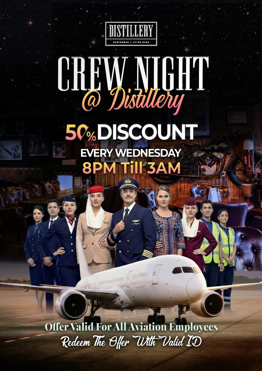 Crew Night at Distillery
